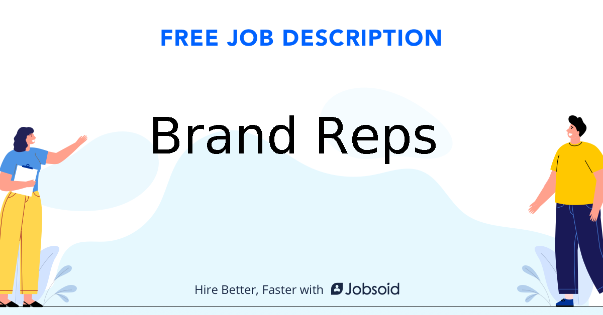 Brand Reps Job Description Image